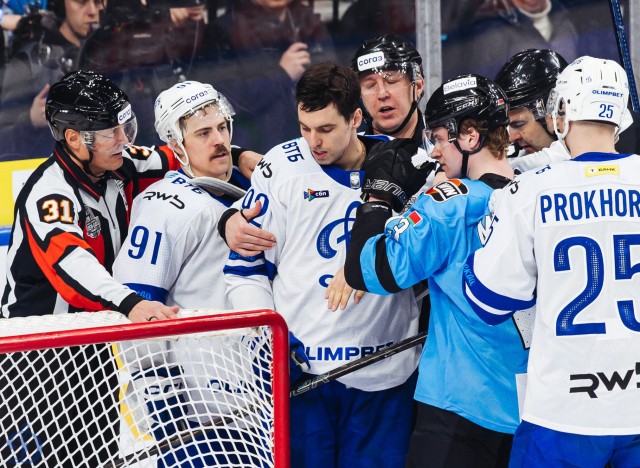 24.03.2026. 1/8 плей-офф Кубка Гагарина. «Динамо-Минск» — «Динамо» Москва. Матч 1