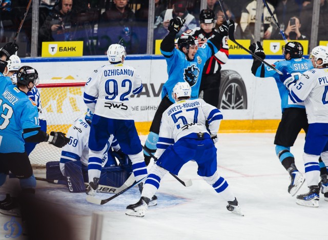 24.03.2026. 1/8 плей-офф Кубка Гагарина. «Динамо-Минск» — «Динамо» Москва. Матч 1