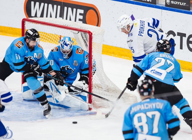 24.03.2026. 1/8 плей-офф Кубка Гагарина. «Динамо-Минск» — «Динамо» Москва. Матч 1