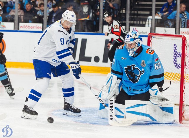 24.03.2026. 1/8 плей-офф Кубка Гагарина. «Динамо-Минск» — «Динамо» Москва. Матч 1