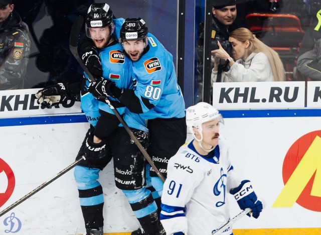 26.03.2026. 1/8 плей-офф Кубка Гагарина. «Динамо-Минск» — «Динамо» Москва. Матч 2