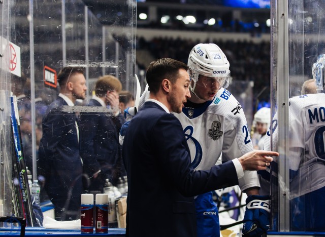 26.03.2026. 1/8 плей-офф Кубка Гагарина. «Динамо-Минск» — «Динамо» Москва. Матч 2