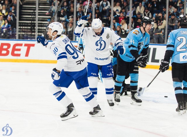 26.03.2026. 1/8 плей-офф Кубка Гагарина. «Динамо-Минск» — «Динамо» Москва. Матч 2