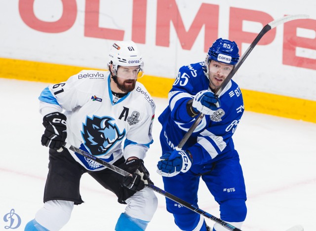 28.03.2026. 1/8 плей-офф Кубка Гагарина. «Динамо-Минск» — «Динамо» Москва. Матч 3