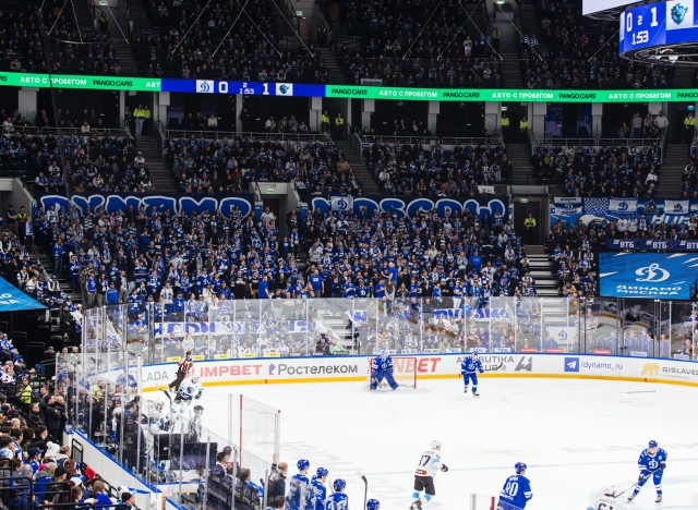 28.03.2026. 1/8 плей-офф Кубка Гагарина. «Динамо-Минск» — «Динамо» Москва. Матч 3