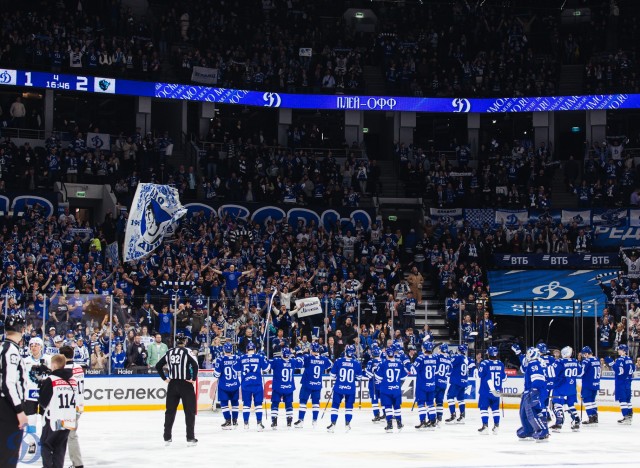 28.03.2026. 1/8 плей-офф Кубка Гагарина. «Динамо-Минск» — «Динамо» Москва. Матч 3