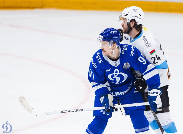 28.03.2026. 1/8 плей-офф Кубка Гагарина. «Динамо-Минск» — «Динамо» Москва. Матч 3