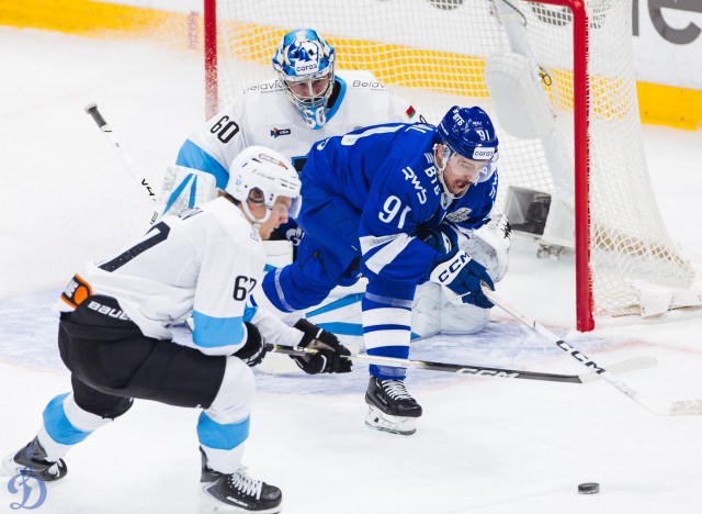 28.03.2026. 1/8 плей-офф Кубка Гагарина. «Динамо-Минск» — «Динамо» Москва. Матч 3