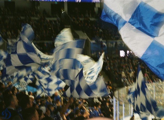 1/8 плей-офф Кубка Гагарина. «Динамо-Минск» — «Динамо» Москва в пленочных кадрах