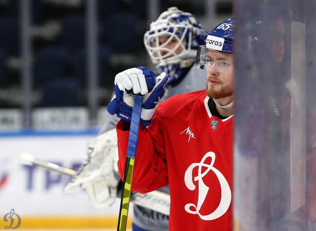 Утренняя раскатка перед СКА - Хоккейный клуб «Динамо» Москва