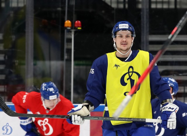 Утренняя раскатка перед СКА - Хоккейный клуб «Динамо» Москва