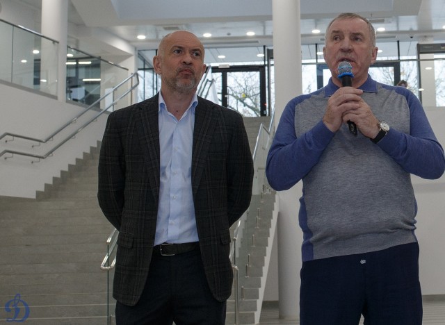 Ветераны посетили Академию спорта «Динамо»