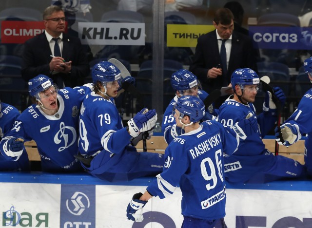 1/8 плей-офф Кубка Гагарина. «Динамо» — «Динамо-Минск». Матч 1