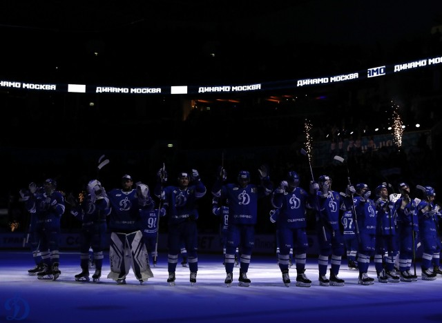 1/8 плей-офф Кубка Гагарина. «Динамо» — «Динамо-Минск». Матч 1