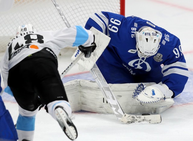 1/8 плей-офф Кубка Гагарина. «Динамо» — «Динамо-Минск». Матч 1