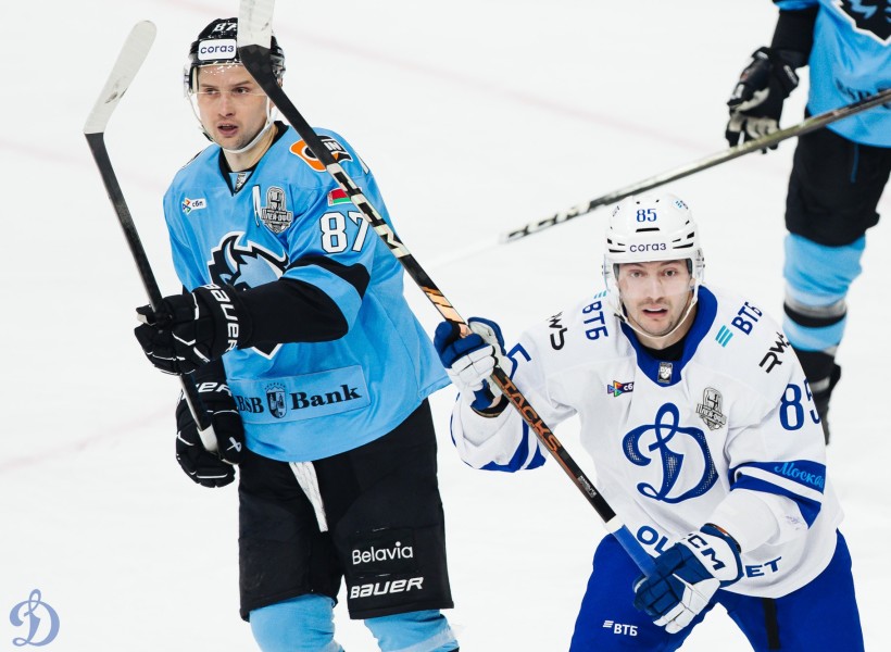 26.03.2026. 1/8 плей-офф Кубка Гагарина. «Динамо-Минск» — «Динамо» Москва. Матч 2